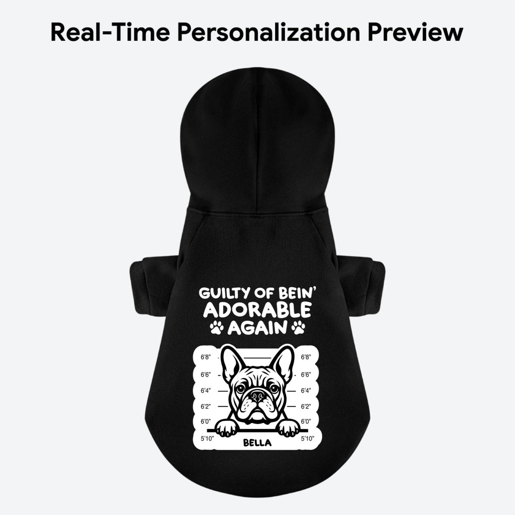 BELLA - Personalized French Bulldog hoodies with funny quotes and your furry friend's name – 100% Cotton