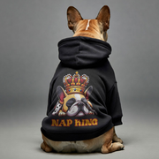 Nap king -  French Bulldog Hoodies – 100% Cotton
