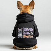 I woke up like this flawless -  French Bulldog Hoodies – 100% Cotton