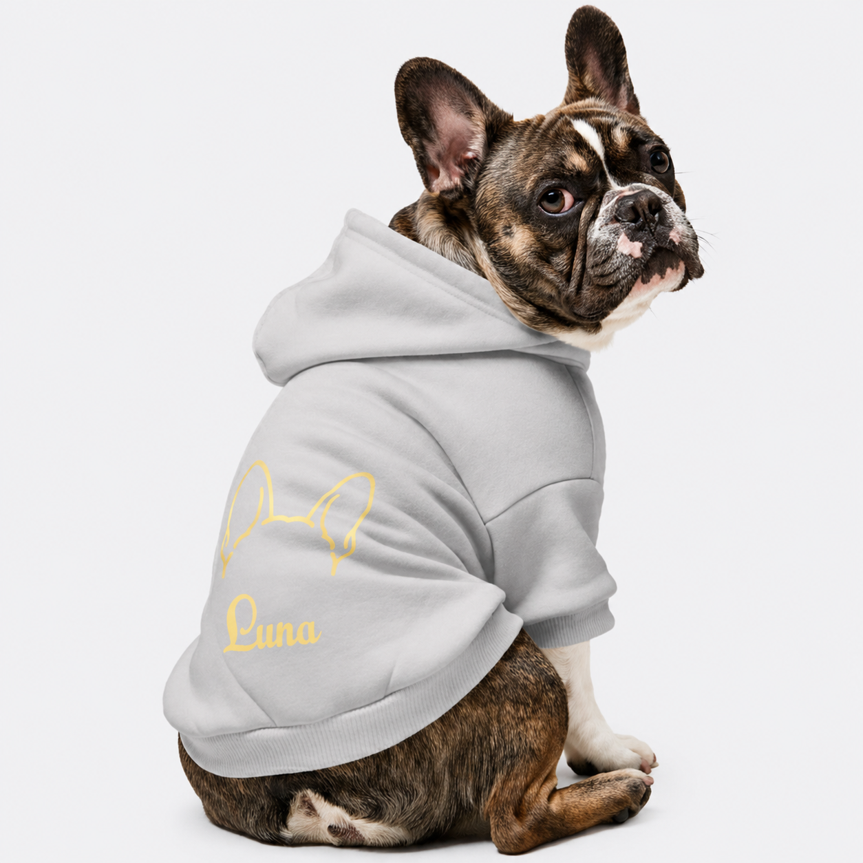 Luna - Personalized French Bulldog hoodies with funny quotes and your furry friend's name – 100% Cotton