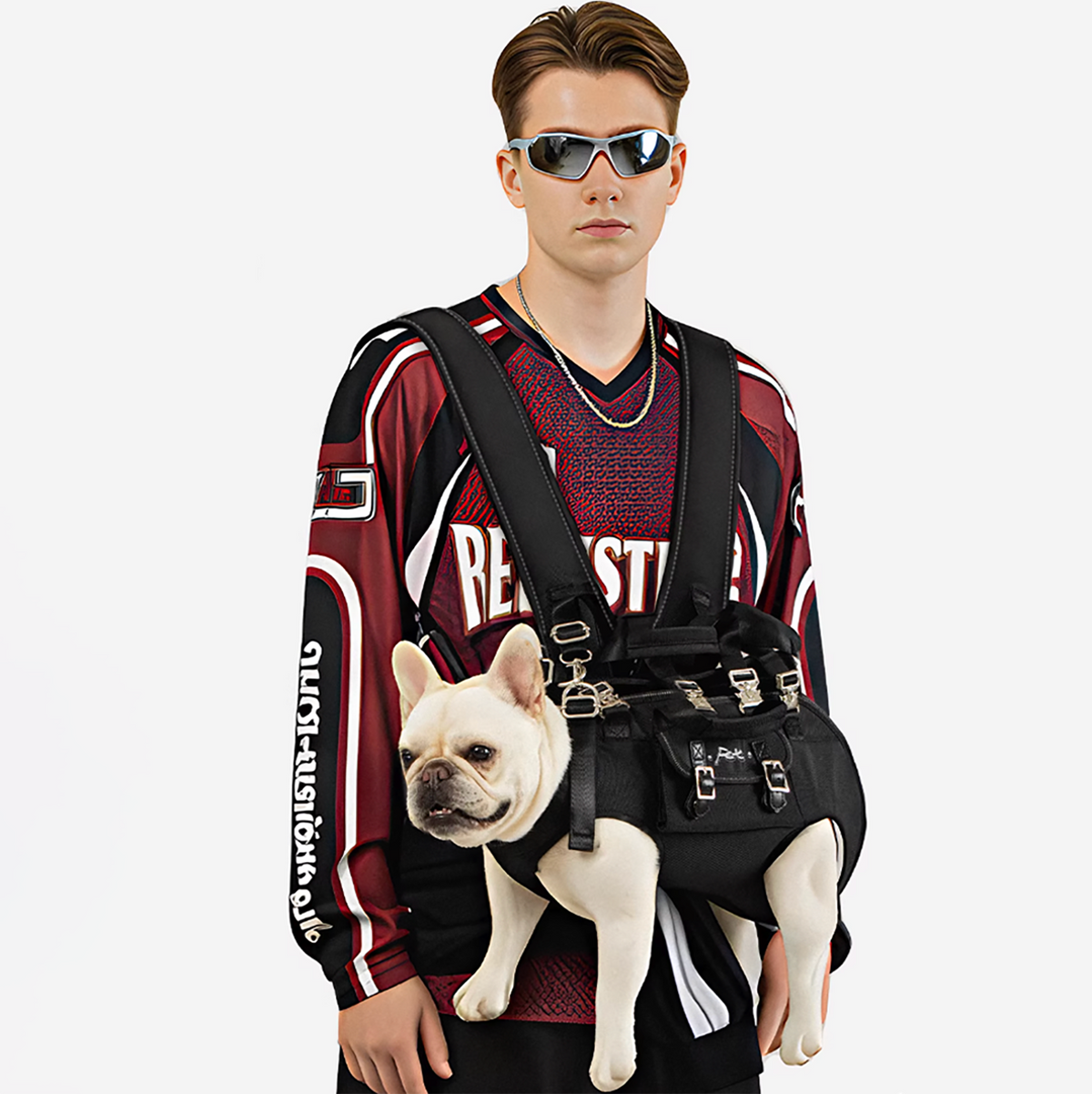 Frenchie™ SideCarry Backpack – Lightweight & Secure Pet Carrier - Frenchie.us