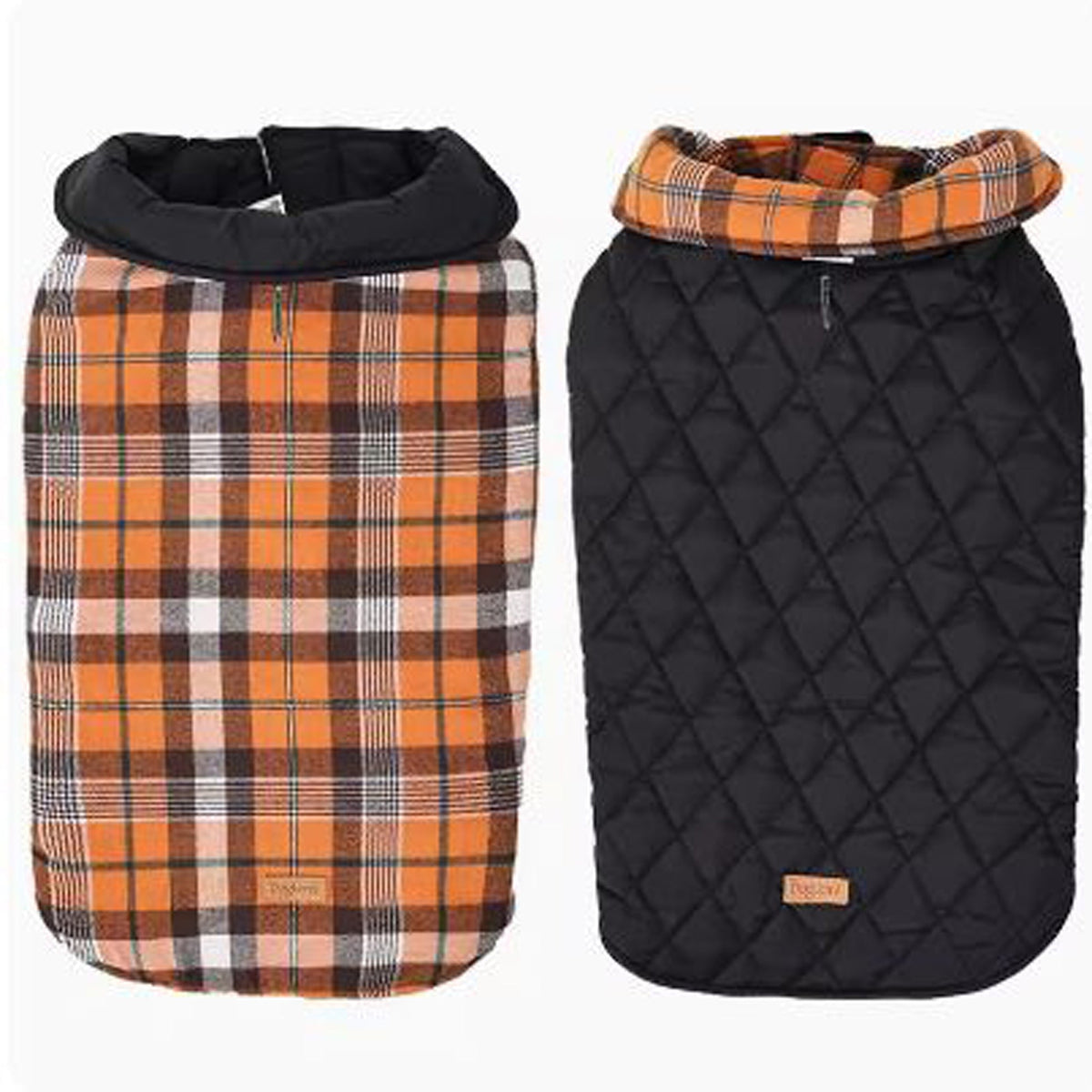 Frenchie Dual-Layer Plaid Vest - Frenchie.us