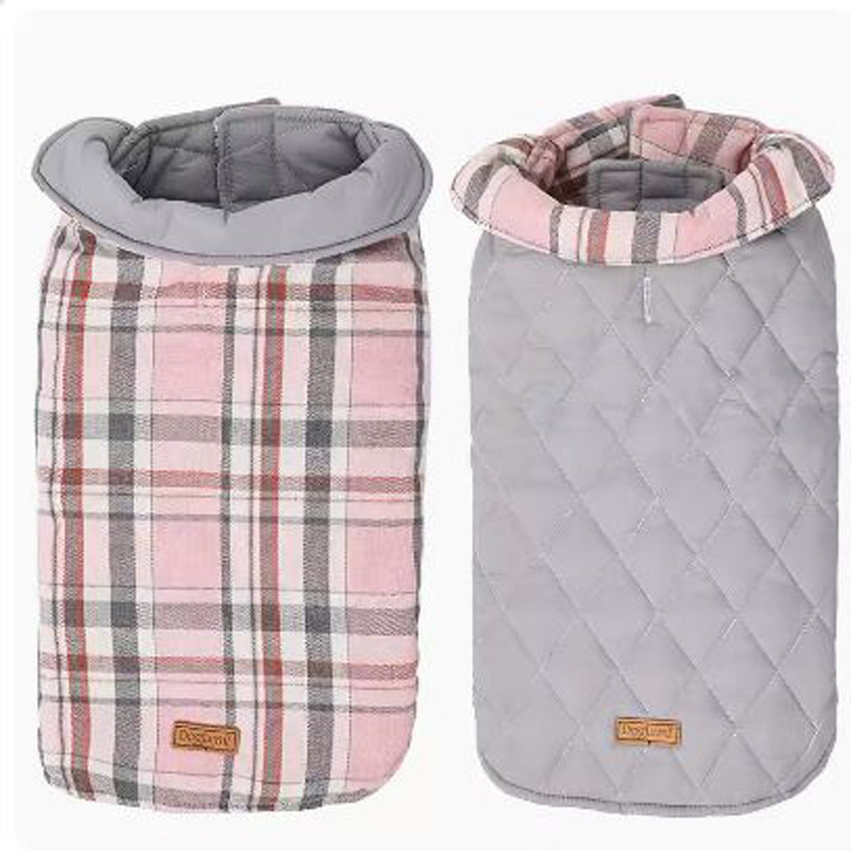 Frenchie Dual-Layer Plaid Vest - Frenchie.us
