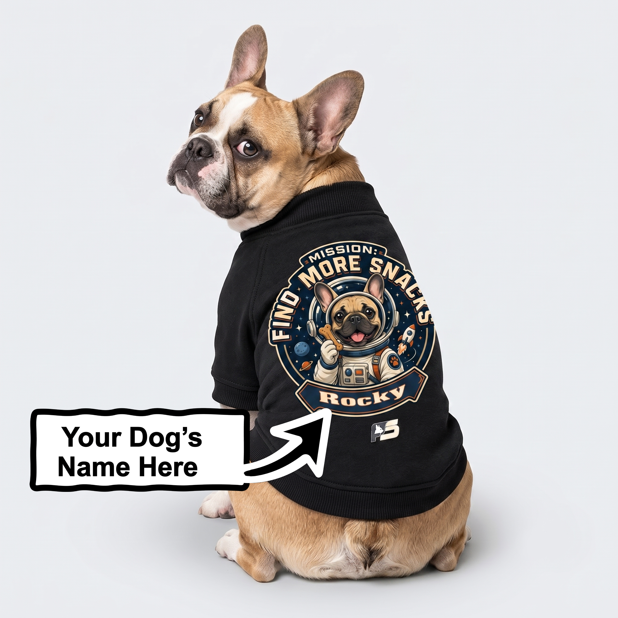 Rocky - Personalized Frenchie Cardigan Sweatshirts - Made in USA