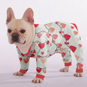 Mia - Frenchie Pajamas – Lightweight, Stretchy, Cozy & Festively Stylish