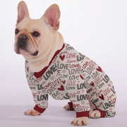 Lucy - Frenchie Pajamas – Lightweight, Stretchy, Cozy & Festively Stylish