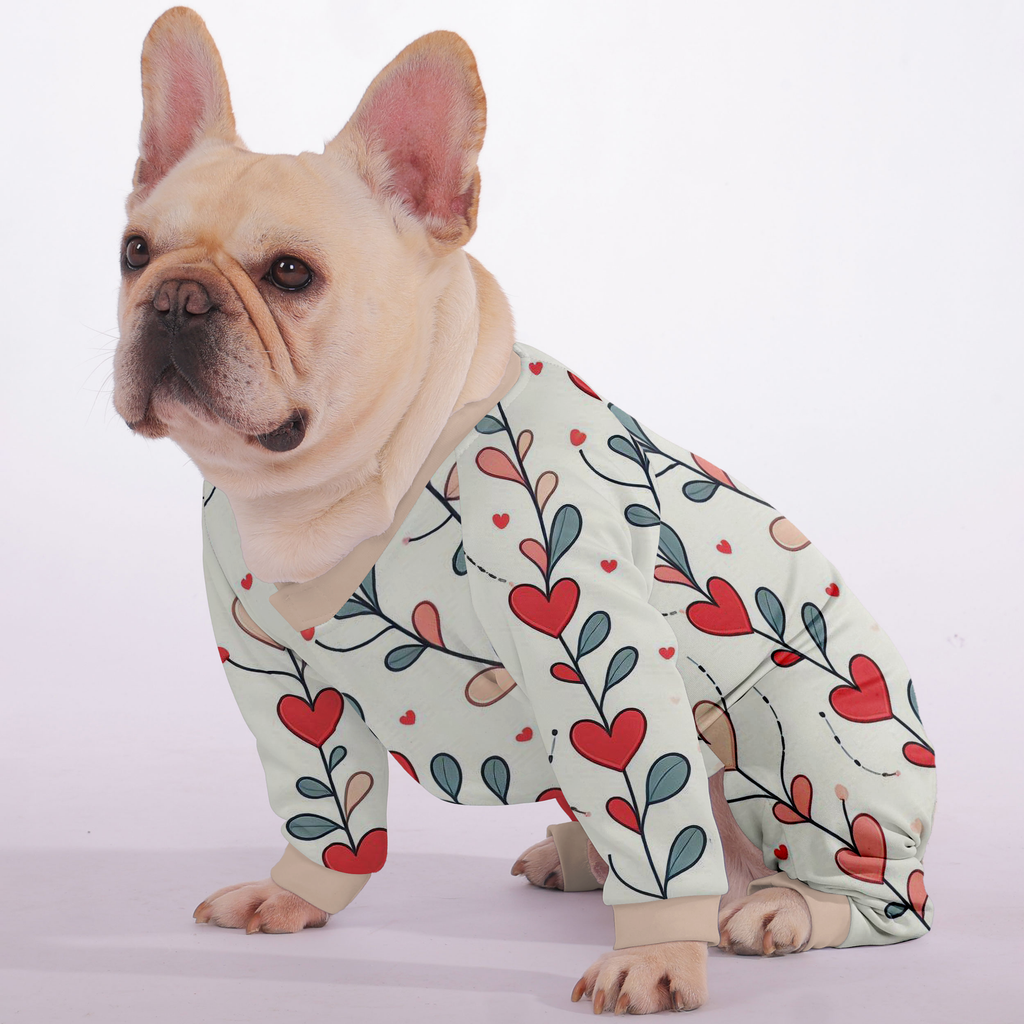 Molly - Frenchie Pajamas – Lightweight, Stretchy, Cozy & Festively Stylish