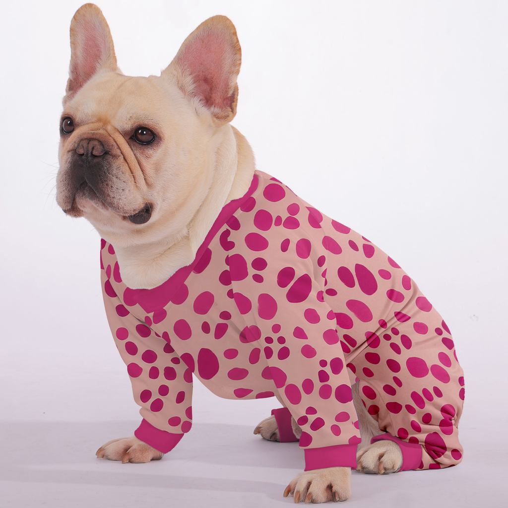 Roxy - Frenchie Pajamas – Lightweight, Stretchy, Cozy & Festively Stylish