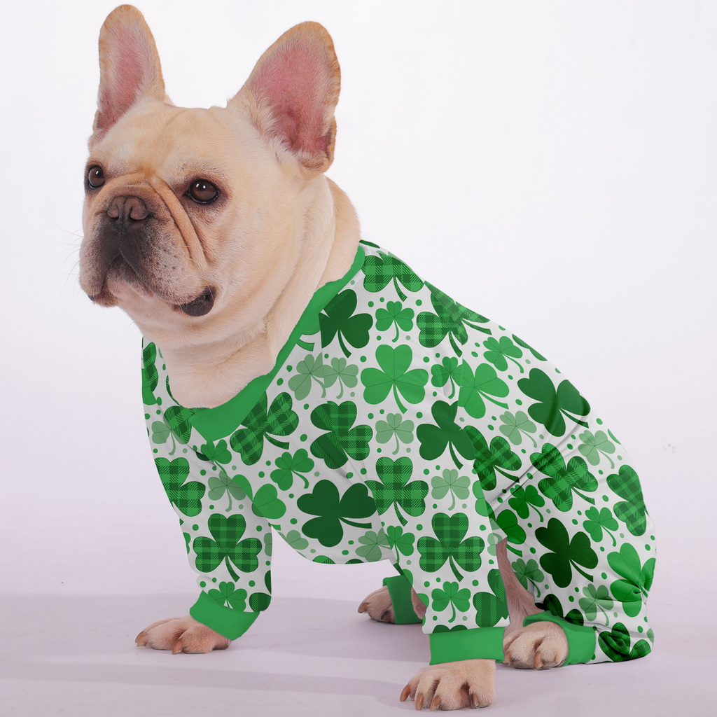 Xena - Frenchie Pajamas – Lightweight, Stretchy, Cozy & Festively Stylish
