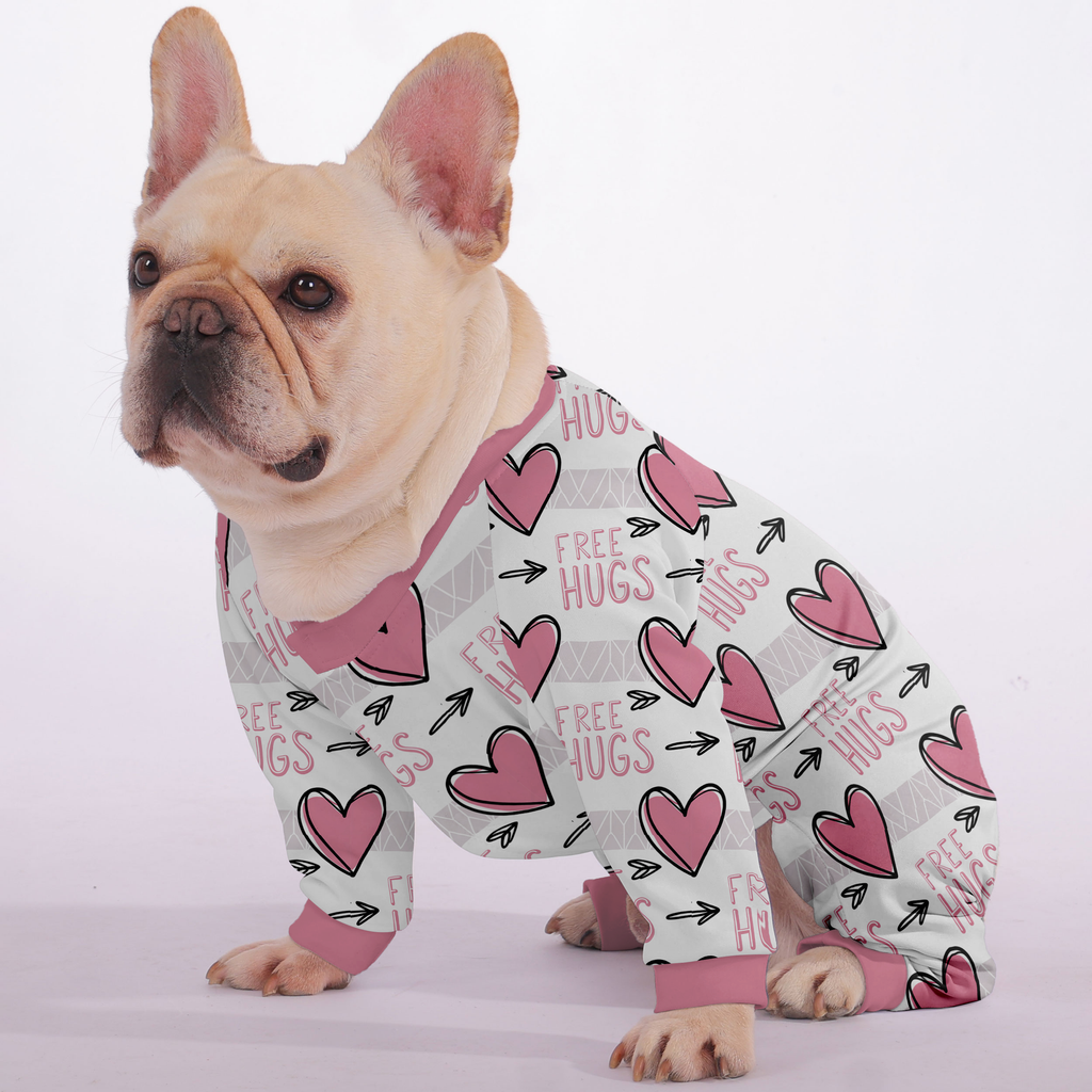 Lady - Frenchie Pajamas – Lightweight, Stretchy, Cozy & Festively Stylish