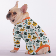 Piper - Frenchie Pajamas – Lightweight, Stretchy, Cozy & Festively Stylish