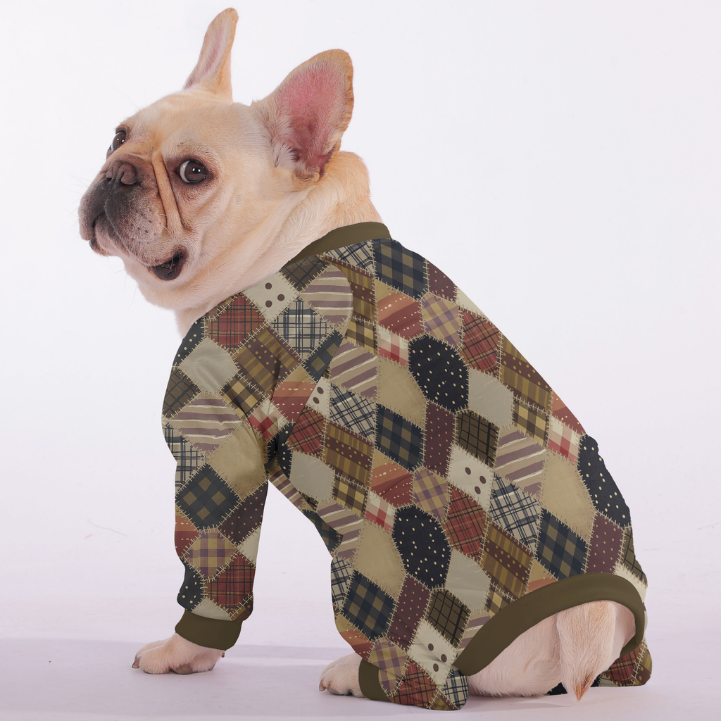 Stella - Frenchie Pajamas – Lightweight, Stretchy, Cozy & Festively Stylish