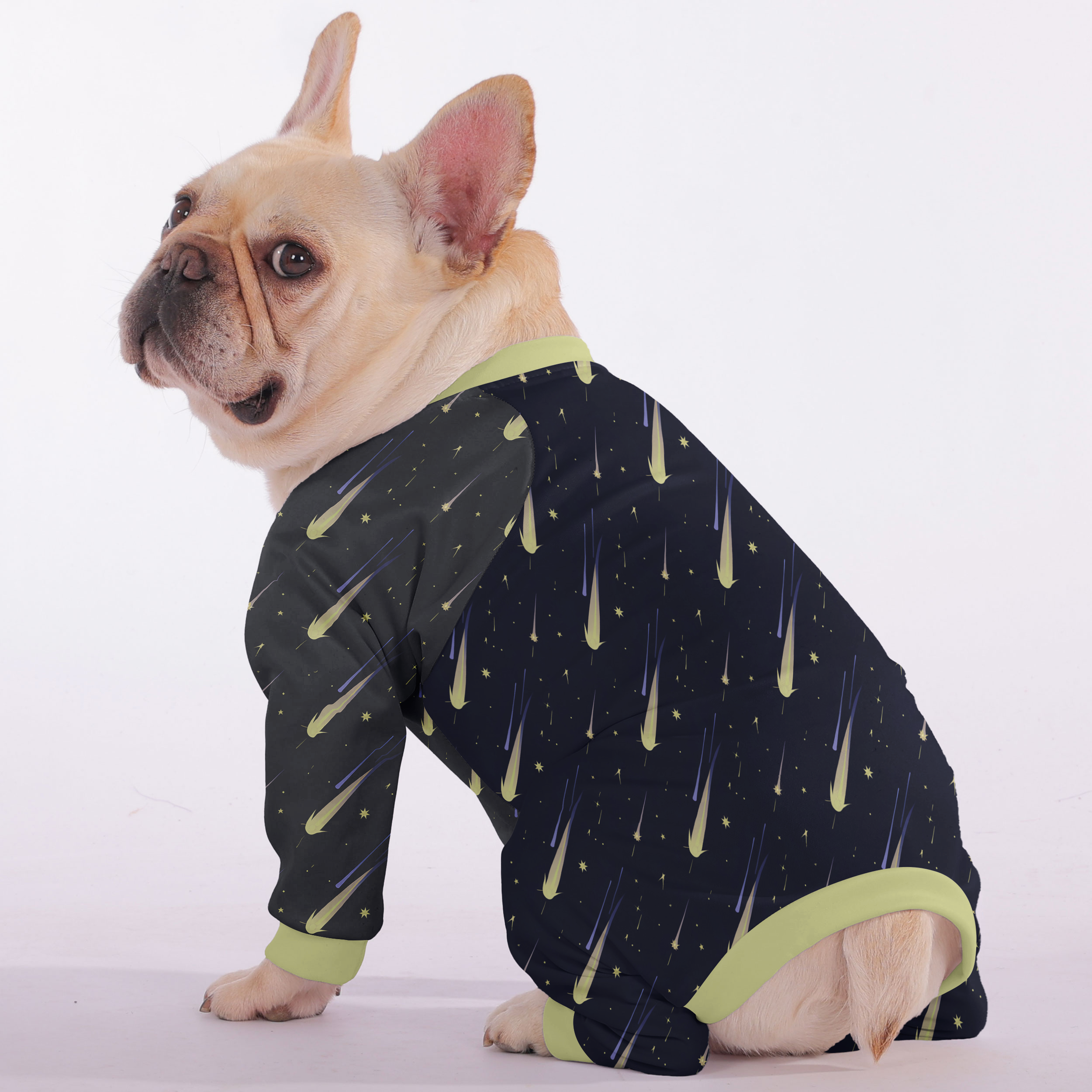 Ace - Frenchie Pajamas – Lightweight, Stretchy, Cozy & Festively Stylish