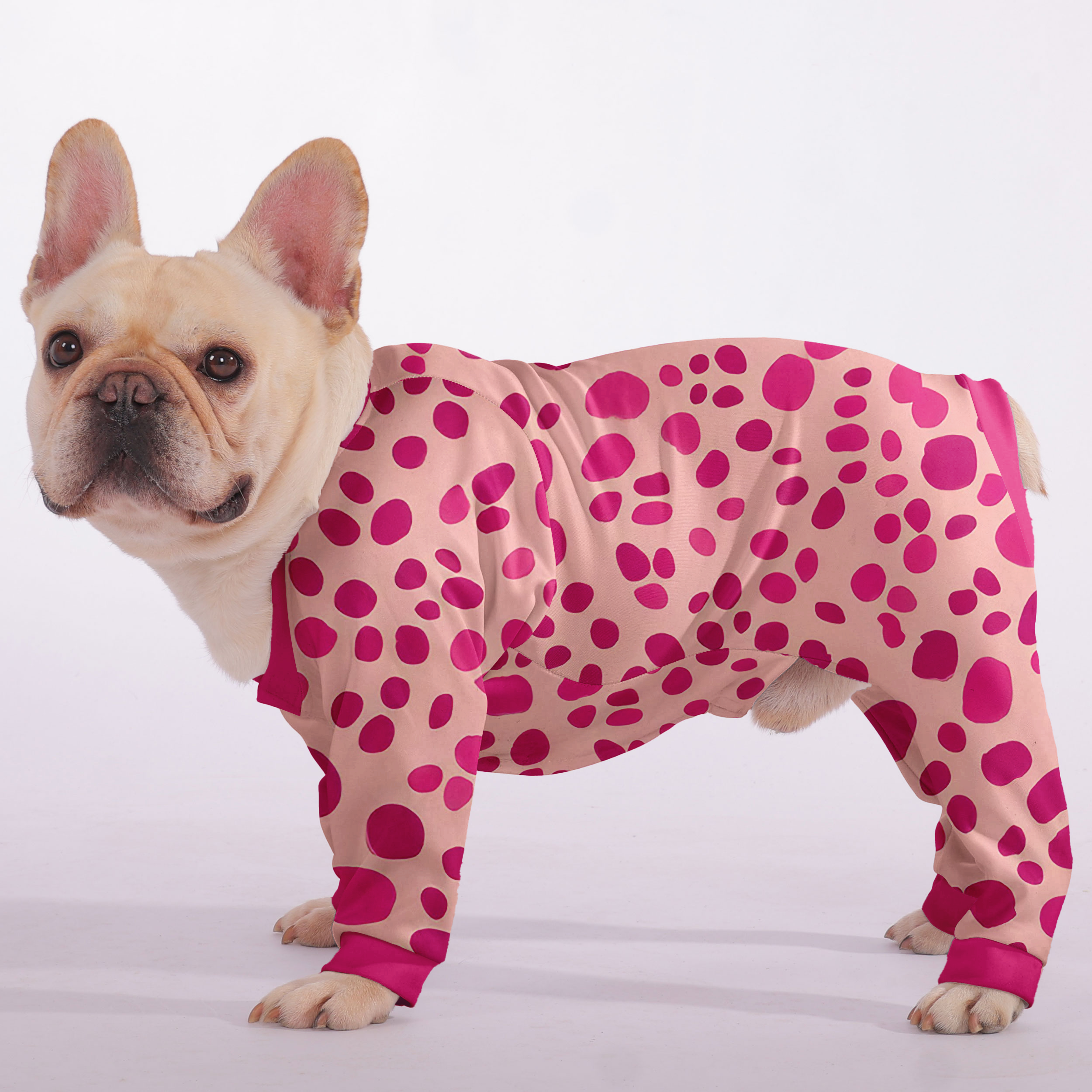 Roxy - Frenchie Pajamas – Lightweight, Stretchy, Cozy & Festively Stylish