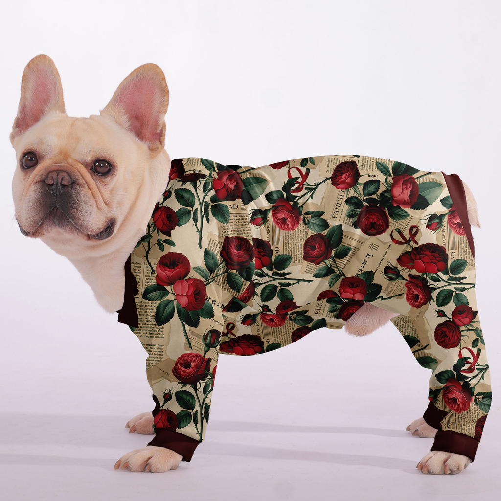 Bear - Frenchie Pajamas – Lightweight, Stretchy, Cozy & Festively Stylish