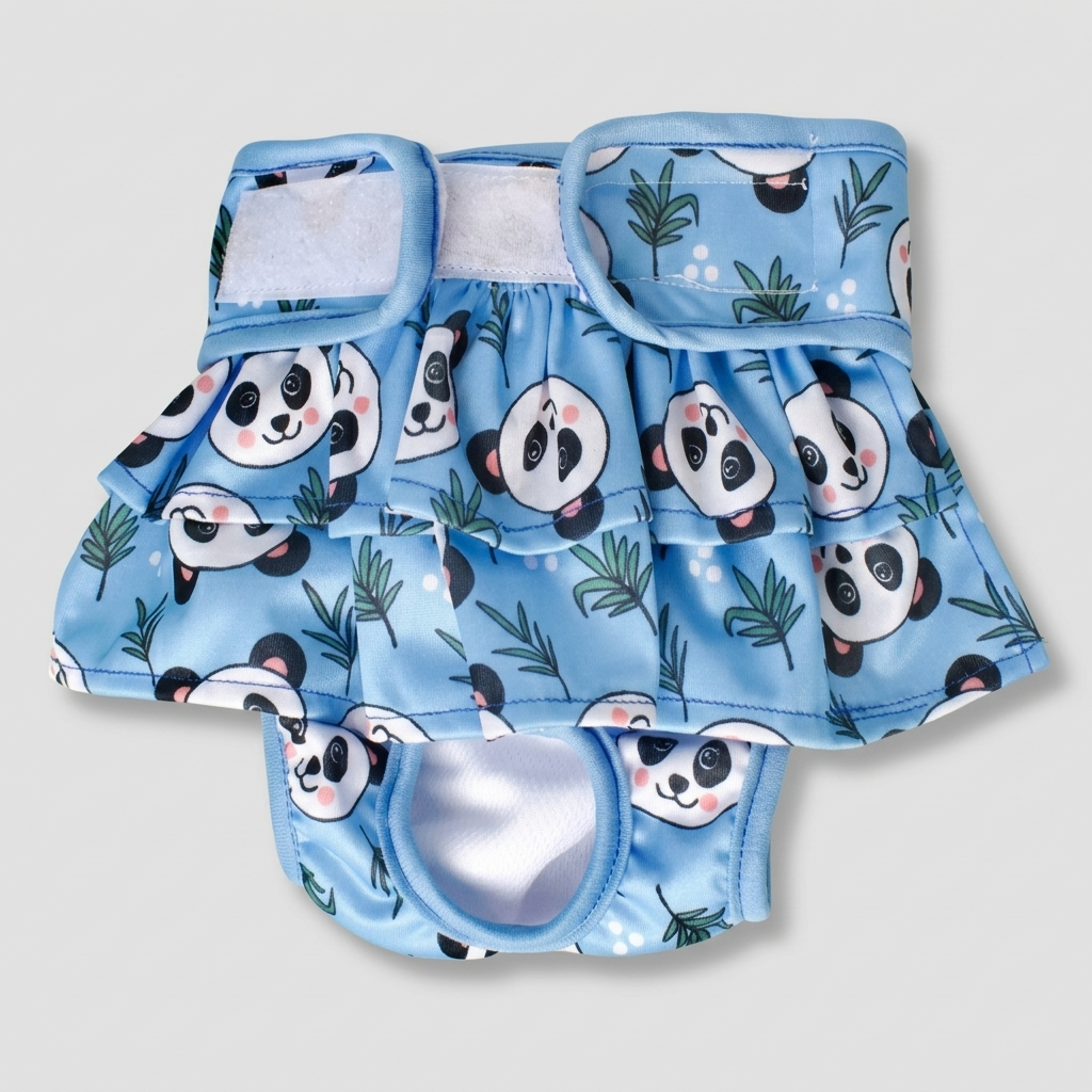 Pawlina French Bulldog Diaper Skirt – Washable Soft Safety Dog Pants - Frenchie.us