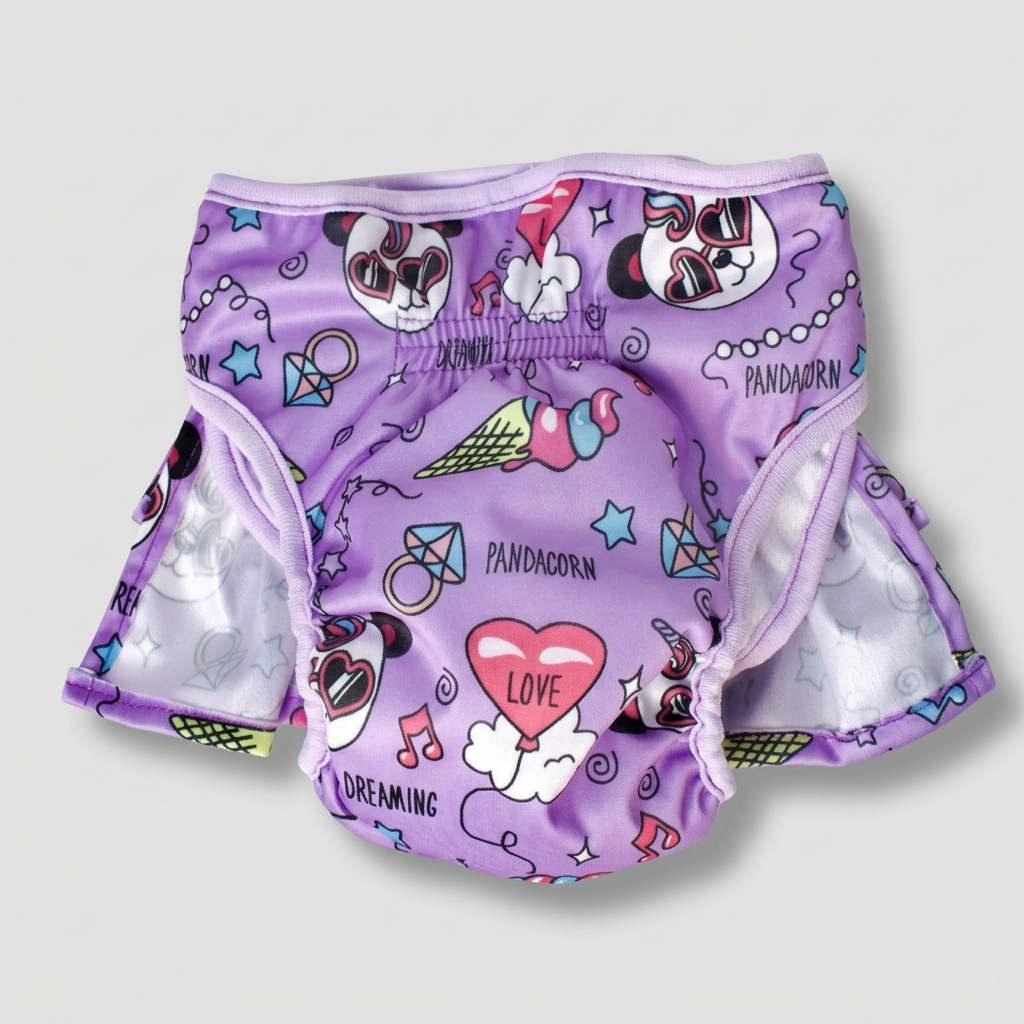 Pawlina French Bulldog Diaper Skirt – Washable Soft Safety Dog Pants - Frenchie.us