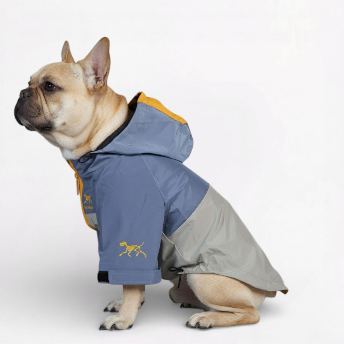 StormPaw Frenchie Windproof Raincoat – Soft Waterproof Hooded Dog Jacket - Frenchie.us