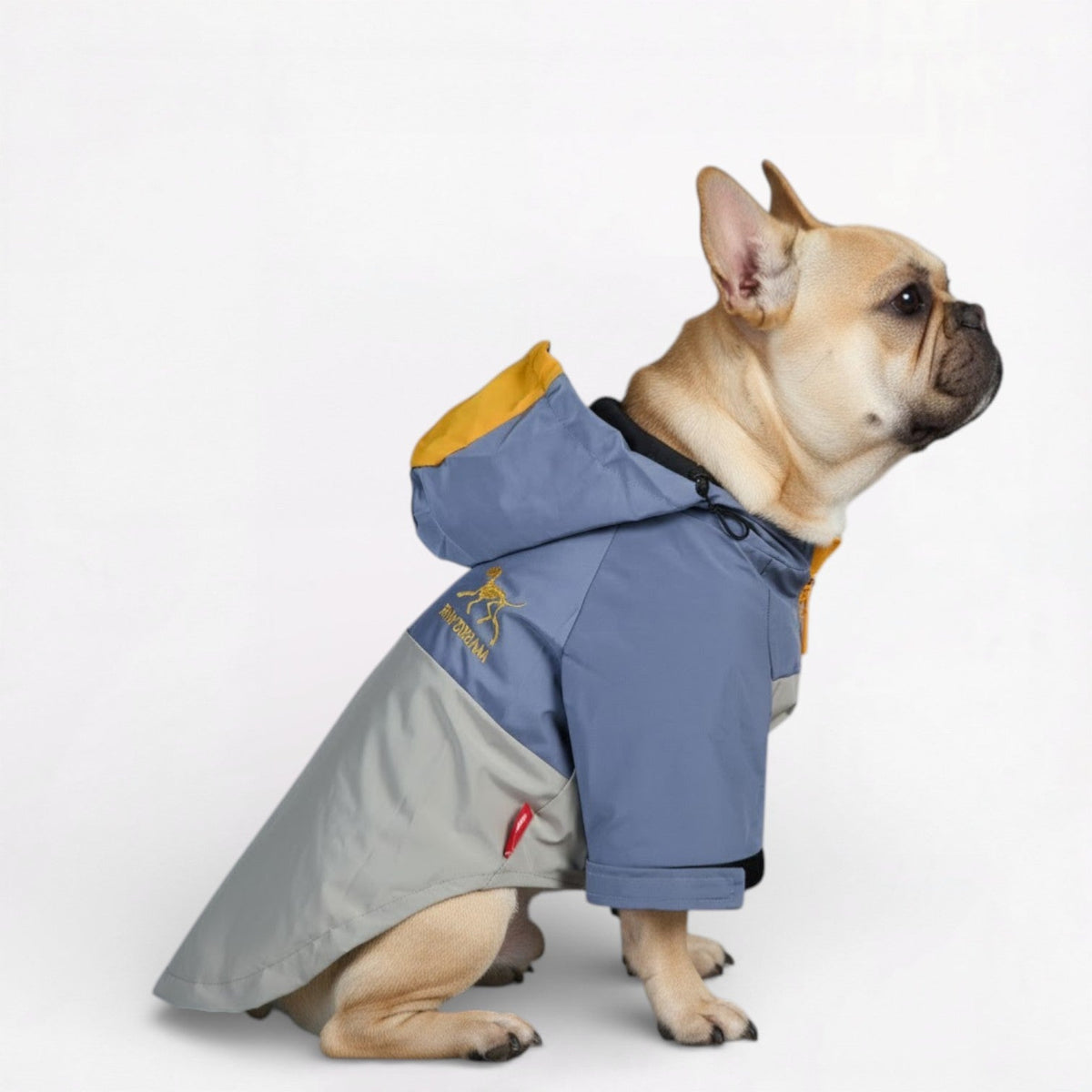 StormPaw Frenchie Windproof Raincoat – Soft Waterproof Hooded Dog Jacket - Frenchie.us