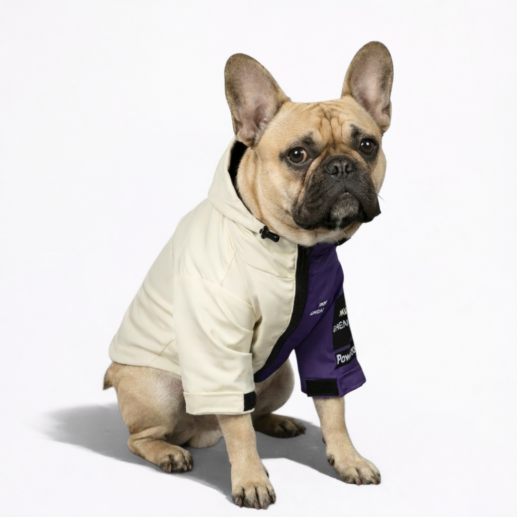 StormPaw Frenchie Windproof Raincoat – Premium Hooded Dog Jacket - Frenchie.us