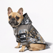 TerraPaw French Bulldog Raincoat – Camouflage Waterproof Hooded Dog Jacket - Frenchie.us