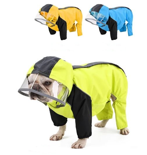 WetPaw Frenchie Waterproof Raincoat - Frenchie.us