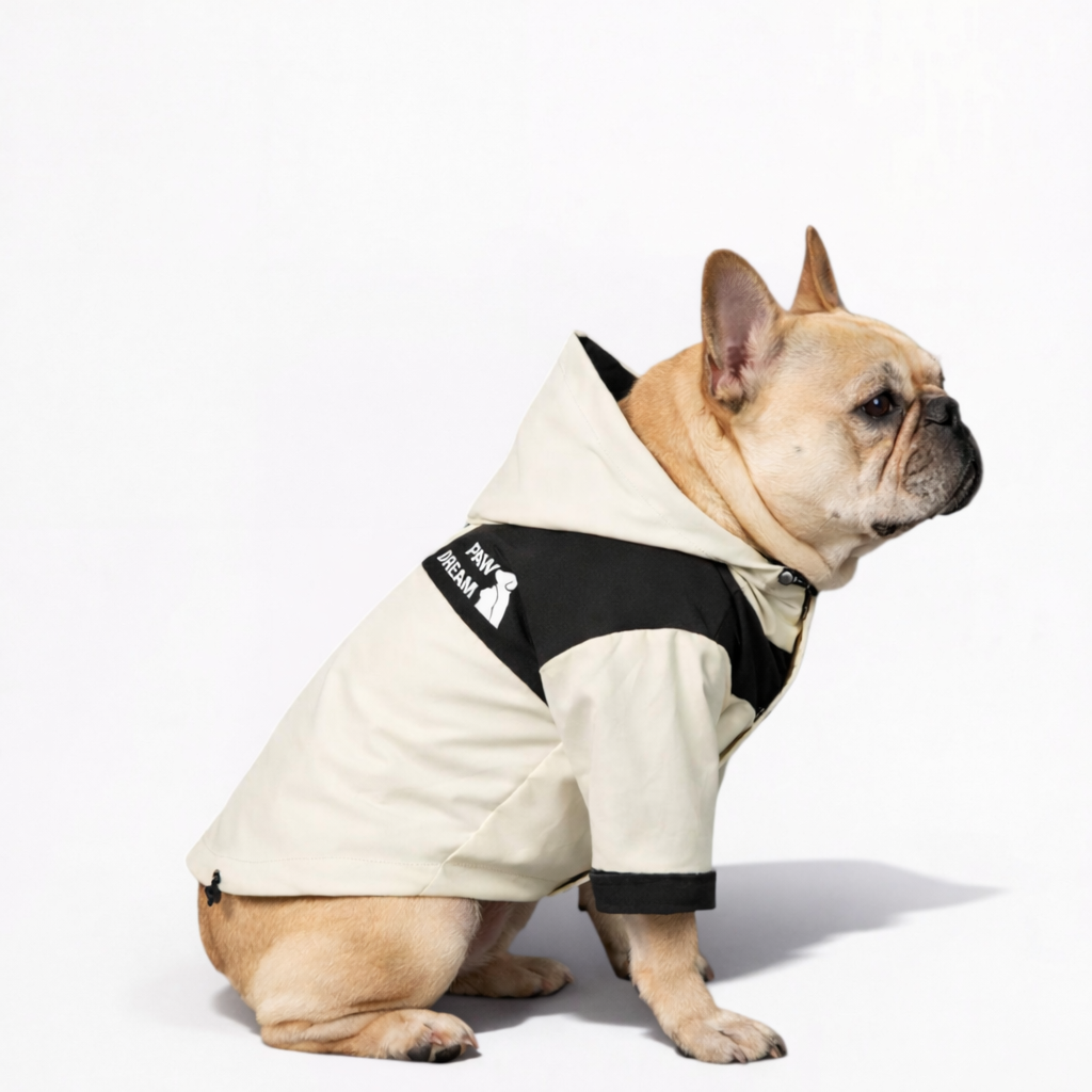 WinFren Frenchie Raincoat - Waterproof Hooded Dog Jacket - Frenchie.us