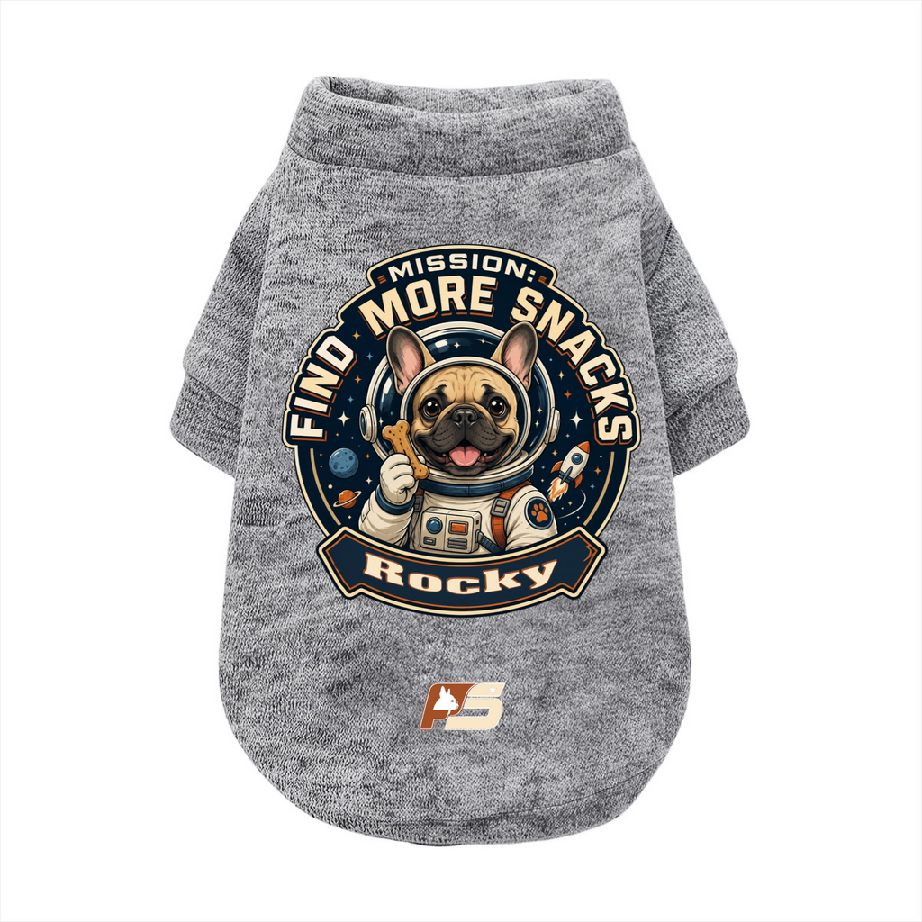 Rocky - Personalized Frenchie Cardigan Sweatshirts - Made in USA